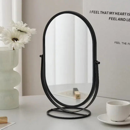 360 Oval Vanity Mirror for Bedroom Desktop or Office