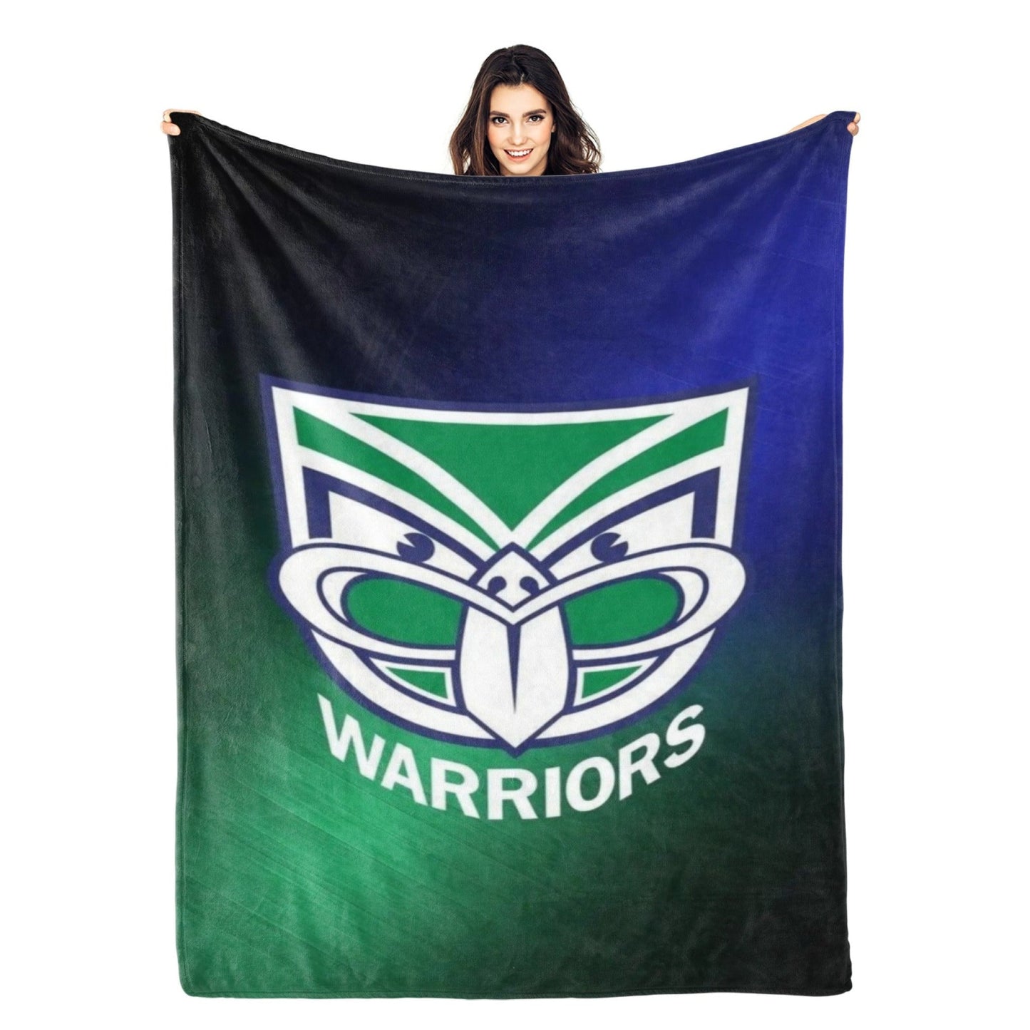 Get cozy with this ultra-soft flannel blanket inspired by the New Zealand Warriors. Featuring a dual-sided design, this all-season blanket is durable and easy to care for. Made from 100% polyester, it is perfect for the sofa, living room, bedroom