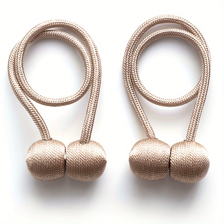 2 Earphone-style Magnetic Buckle Hooks for bathroom shower curtains