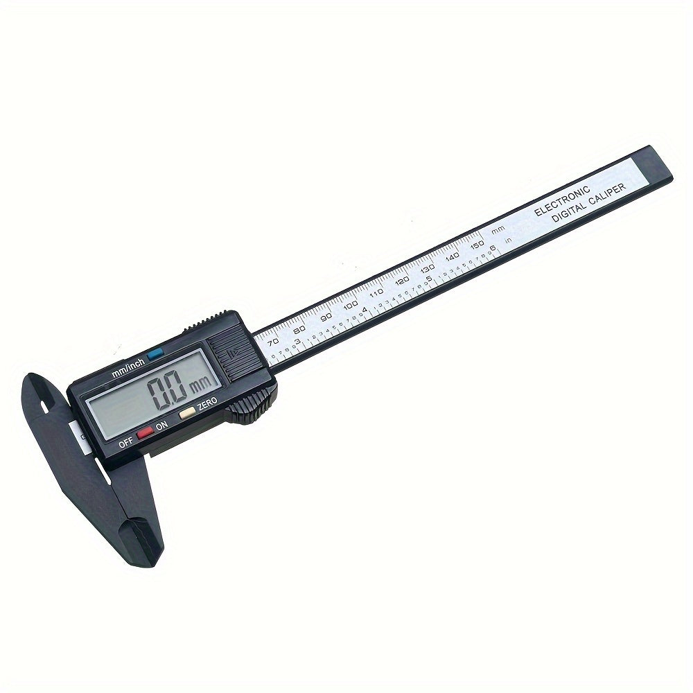 Lefavor 6-Inch Digital Vernier Caliper with High Precision, Large LCD Display, Locking Thumb Screw, and Easy Zero Setting.