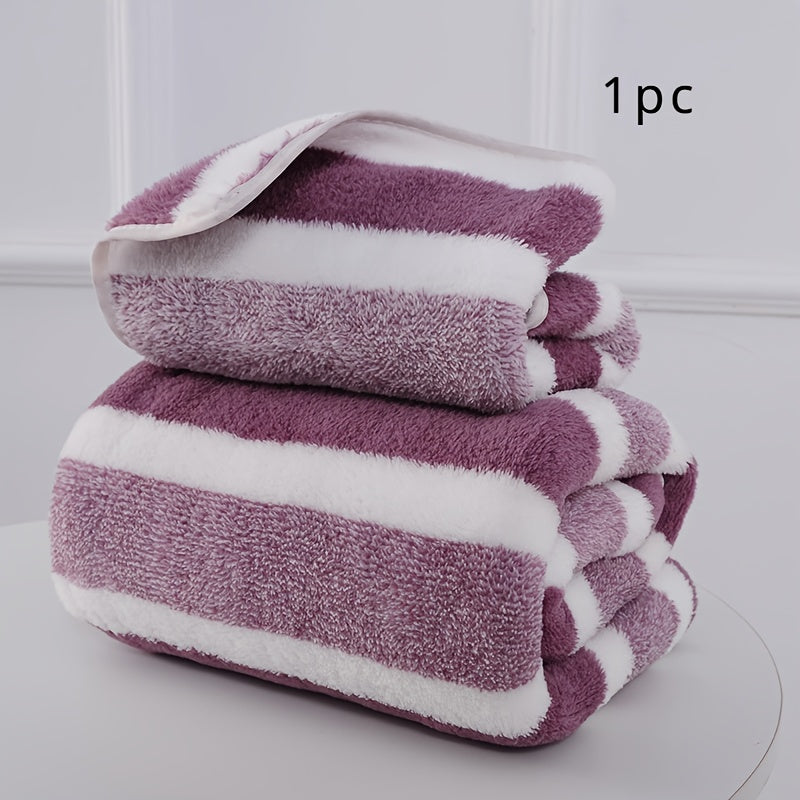 Wholesale Thick Striped Towels for Face Washing, Enhanced Absorbency, Suitable for Home Use across Borders