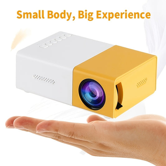 Mini HD projector for children's pre-school education.