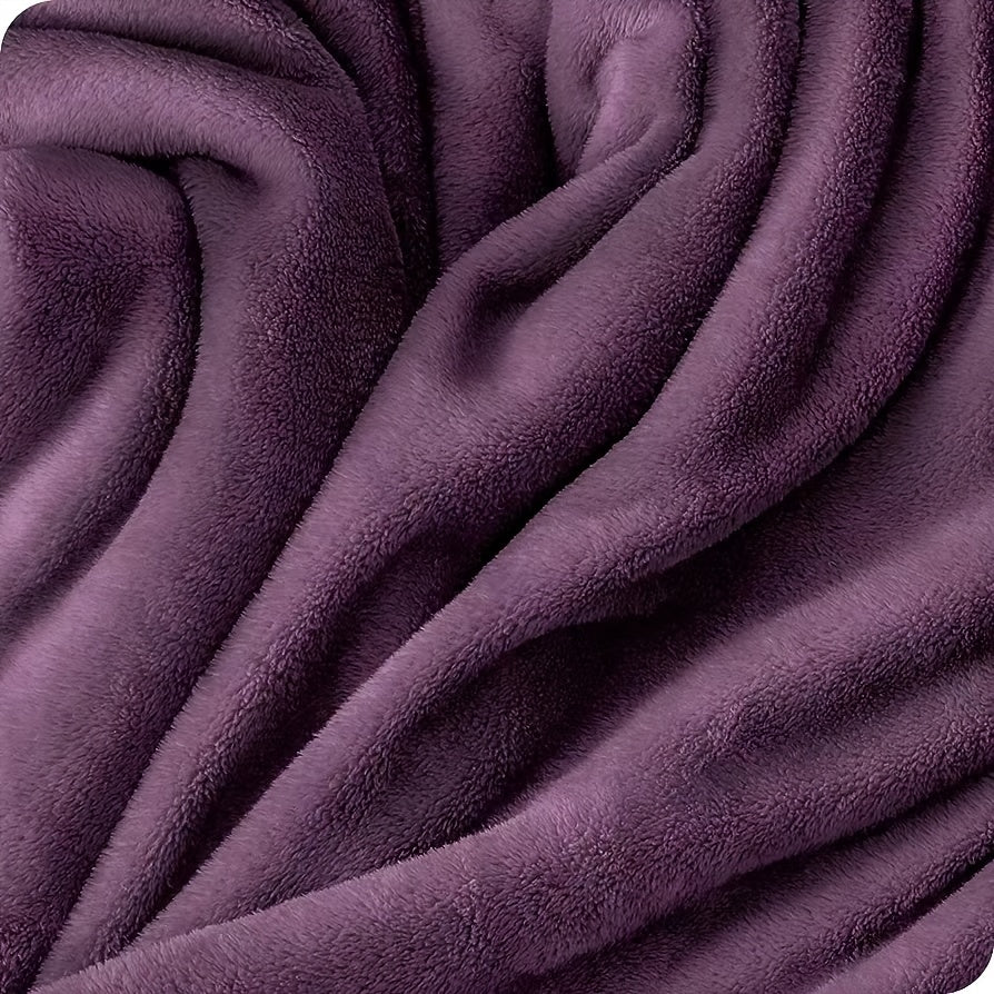 Dark Purple Blanket measuring 1 piece, generously sized for a Large Double. This luxurious Super Soft Plush Blanket features a stunning Bohemian Style design, perfect for cozying up during naps, on the sofa, in the car, or while camping. Ideal for