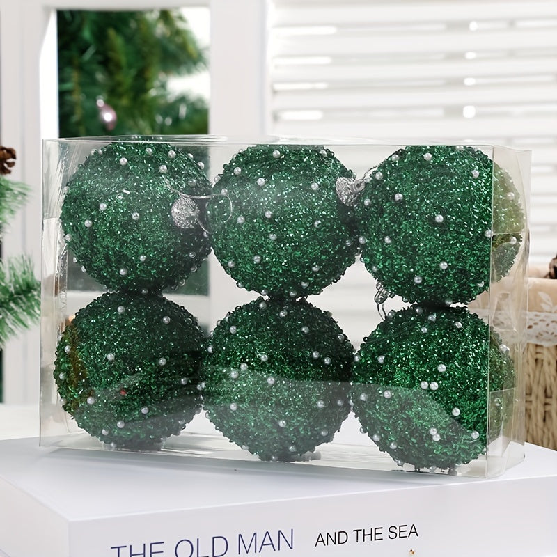 Unique Christmas balls for cross-border holiday parties, venue decorations, and gifts.