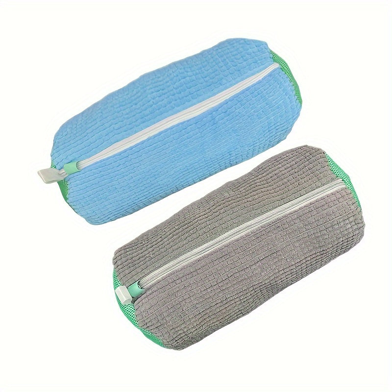 2pc New Washing Shoe Machine Bags, Lazy Person's Magic Tool for preventing shoe deformation and caring for shoes at home.