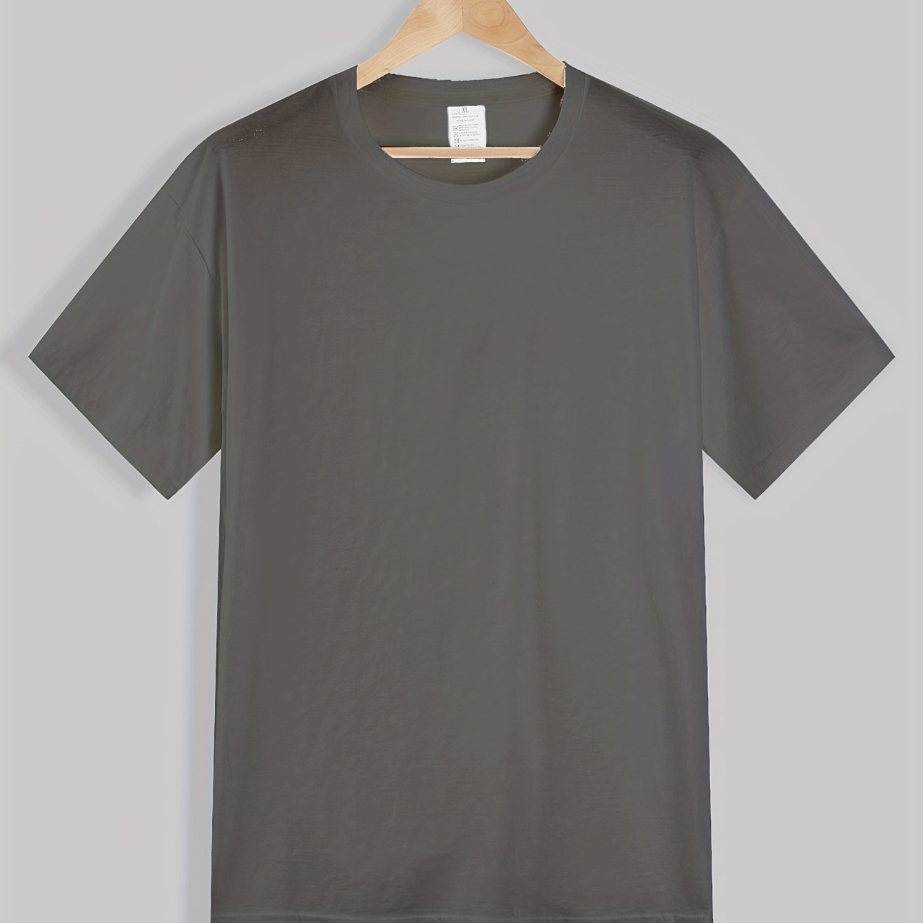 Cotton crew neck t-shirt for men