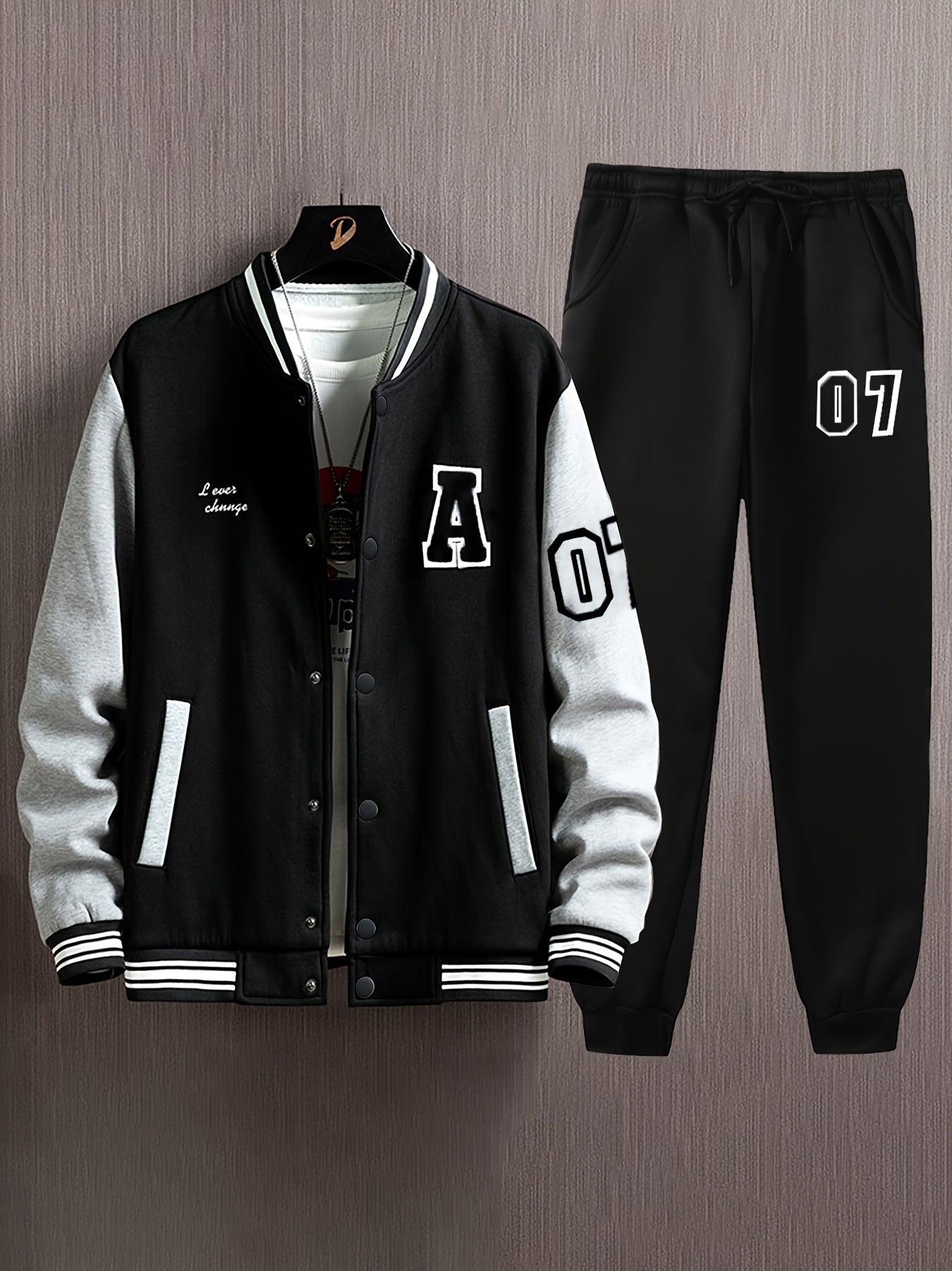 2421 Baseball Jacket Set