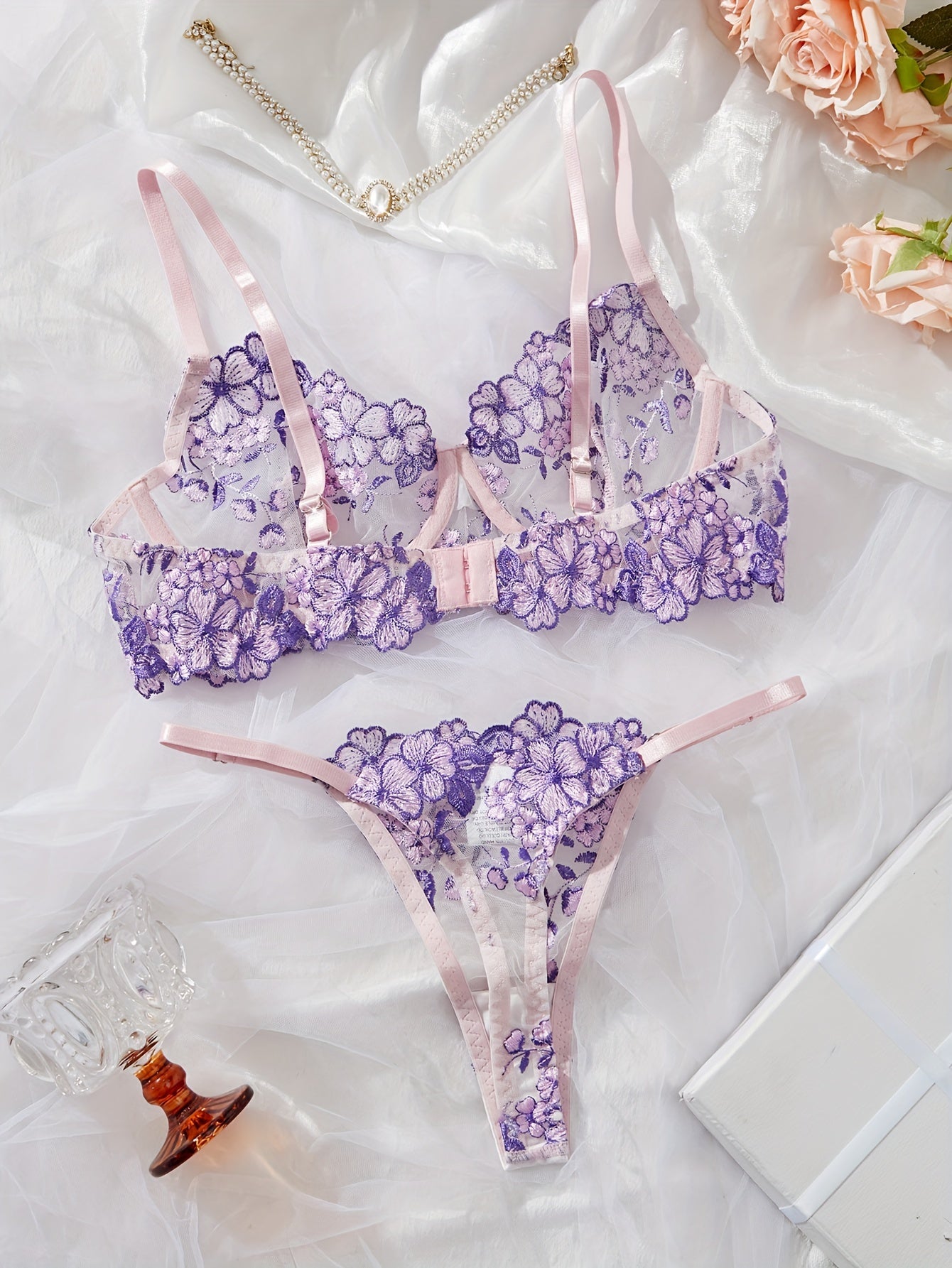 Seductive lingerie set for women.