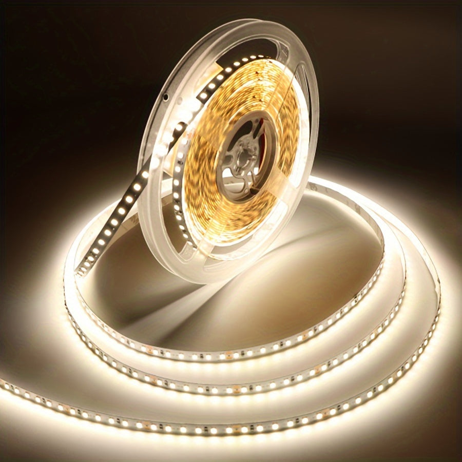 32.8ft/10m LED light strips, 24V, 2835 120LED/M, for home decor, plastic material, DC power.