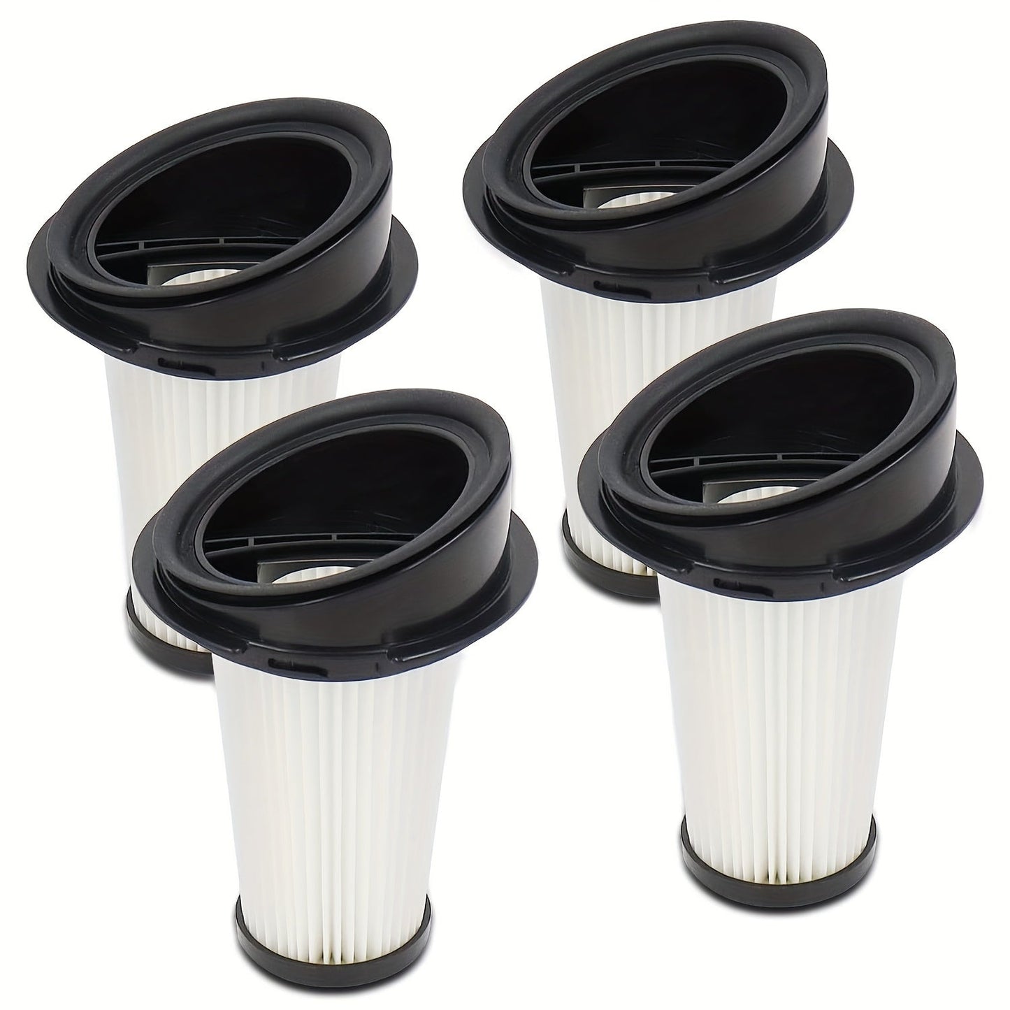 Four pieces of ZR005201 Spare Filters for Rowenta RH65xx Series Vacuums - High-Efficiency Replacement Accessories Fishone