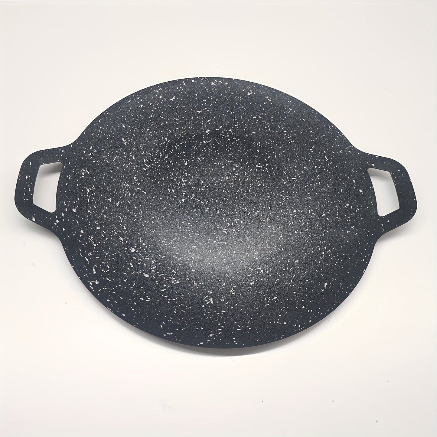 Multipurpose Cast Iron Grill Pan with Non-Stick Coating - Ideal for Camping, Convenient to Wash & Portable.