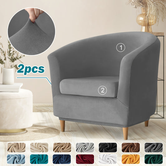 Sofa uchun cho'ziladigan slipcover va armchair qopqog'i, uy dekoratsiyasi uchun mebelni himoya qiluvchi.