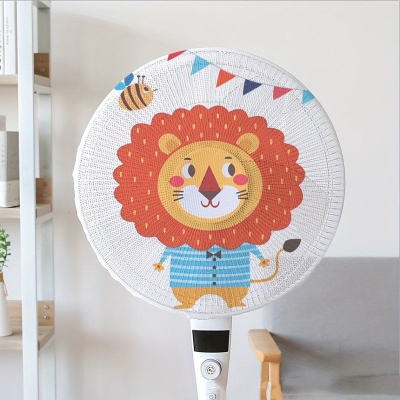 Child-Safe Fan Guard - Made of Pet Material, Circular Net Cover for Child Safety, Guards Against Pinching & Injuries