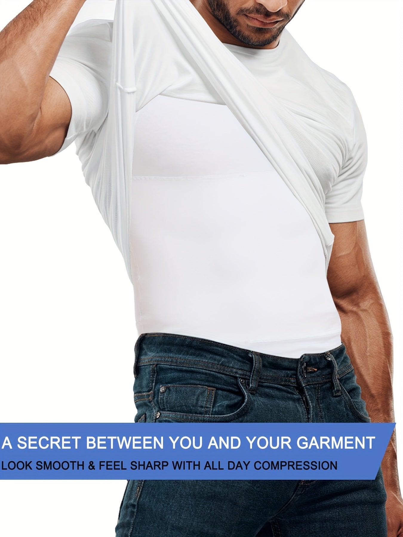 Men's Compression Tank Top for Slimming and Posture Control