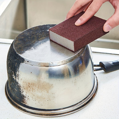 Large Emery Sponge Wipes for Kitchen Stain and Scale Removal