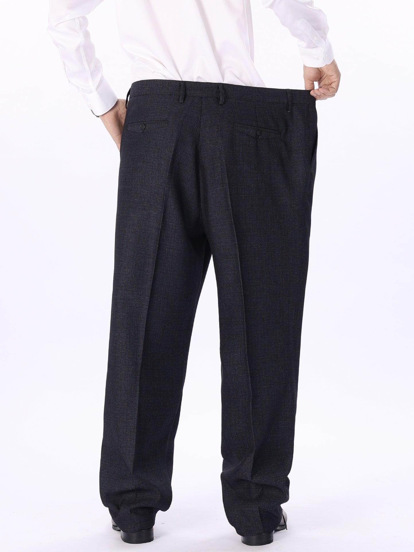 Men's Plus Size Solid Color Casual Dress Pants in Regular Fit