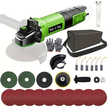 30 pc set electric polisher and polisher with a 157-inch power cord and 2500W maximum power, suitable for home decoration and power tool use.