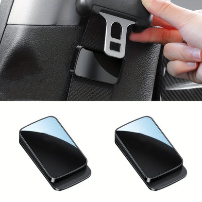 Durable plastic magnetic car seatbelt stabilizer enhances interior safety and comfort for all vehicles.