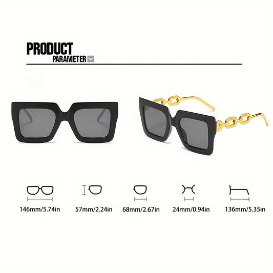 Set of 3 fashionable large frame glasses for women with retro style, mirrored lenses, and plastic frames for outdoor travel.