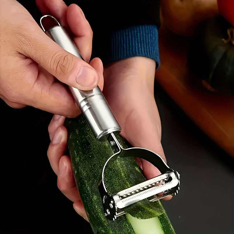 A stainless steel grater, great for dining and relaxing, perfect for restaurants.