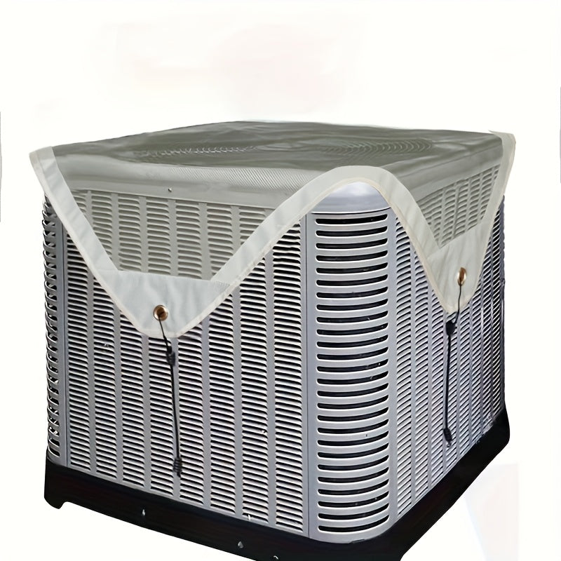 Protect your outer AC unit with our durable Oxford fabric cover, designed to keep out mosquitoes and branches. Installation is quick and easy with no power required – simply secure with the buckle straps.