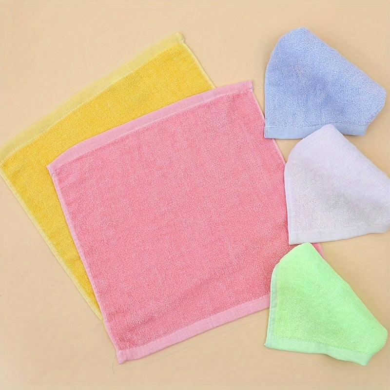 Bulk pack of 8/16 super soft and absorbent bamboo washcloths for face and cleaning, in contemporary style for home and bathroom use.