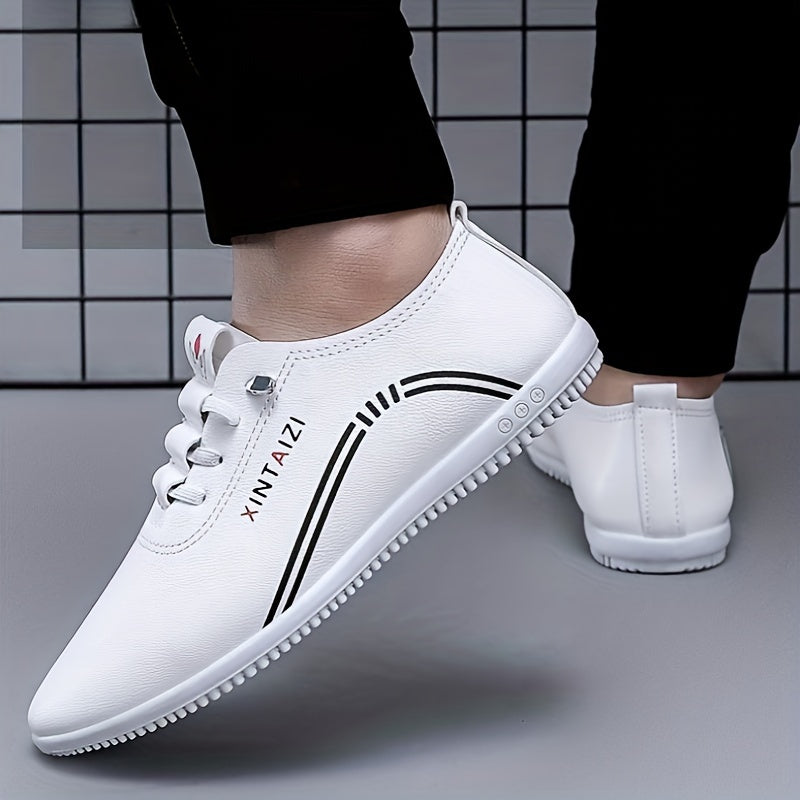 Casual lace-up men's business shoes for formal occasions.