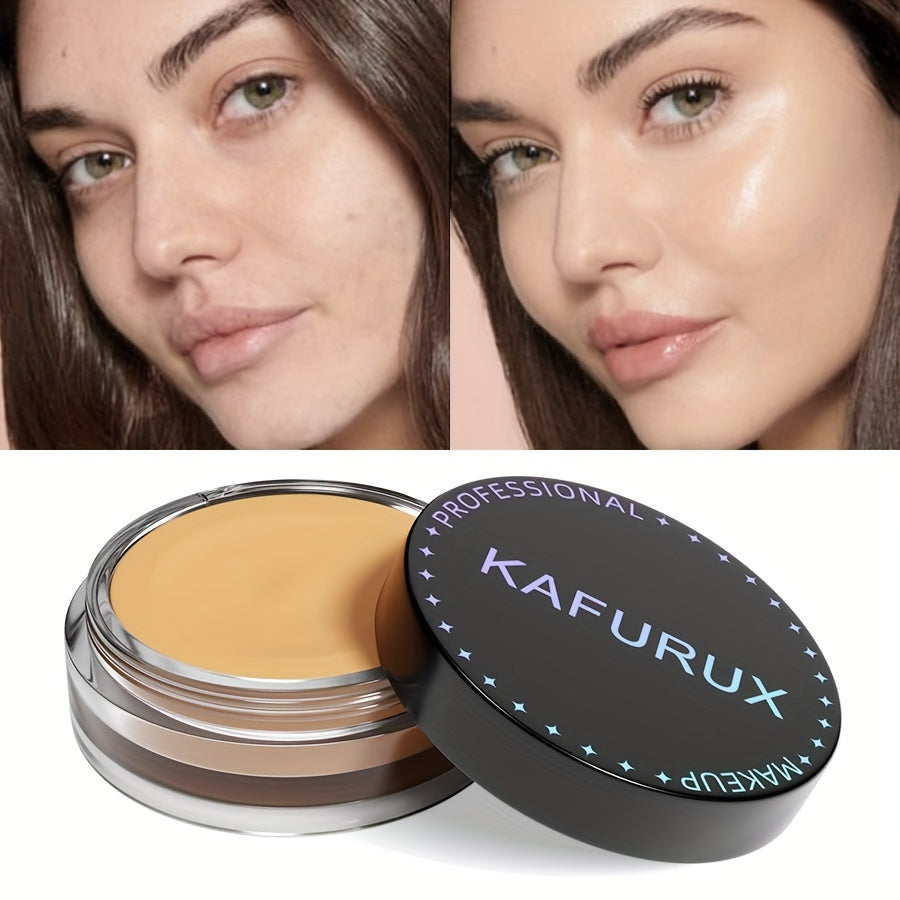 Waterproof liquid foundation and concealer for all skin tones. Covers freckles and wrinkles, enhances radiance and skin elasticity.