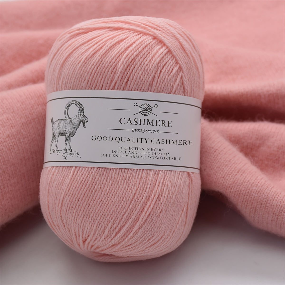 6-Pack Luxurious Cashmere Yarn for Knitting and Crocheting - Soft, Warm, Durable 80% Cashmere 20% Acrylic Blend - Perfect for Sweaters, Pants, Gloves, Hats, and DIY Crafts - 1.76oz Each