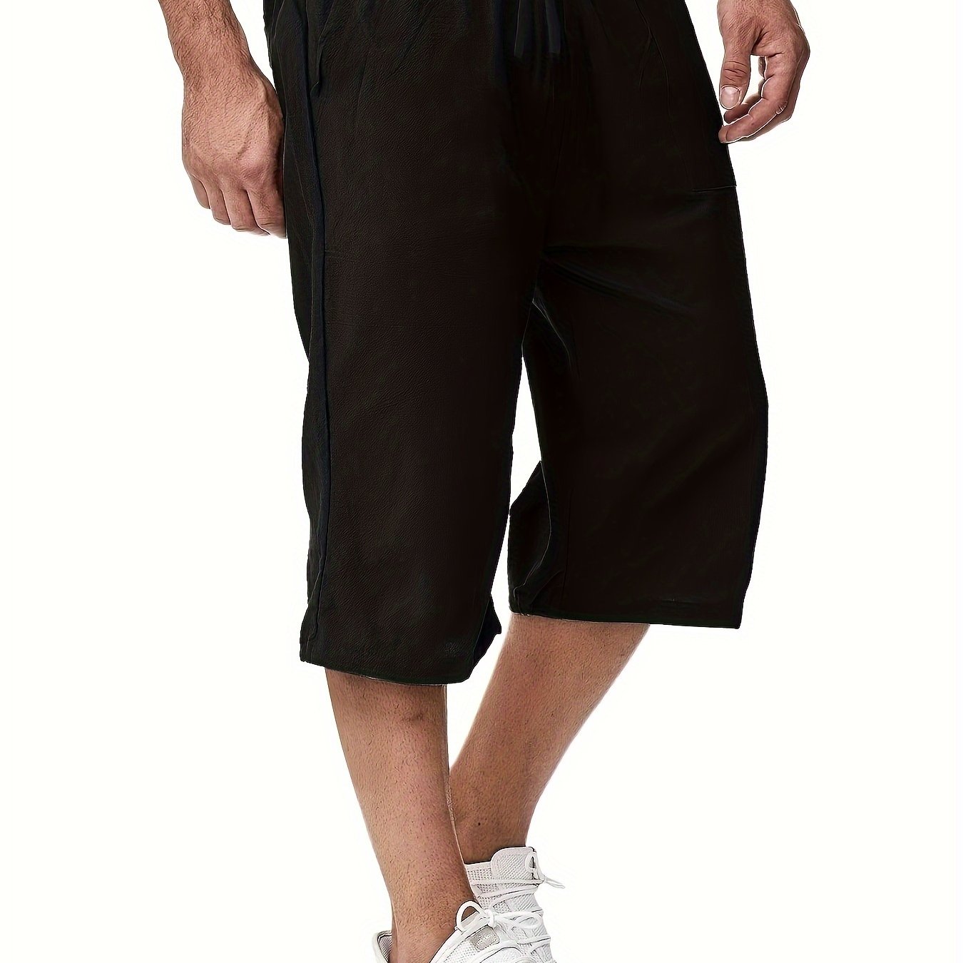 Summer sports casual shorts for plus-size men for running and riding.