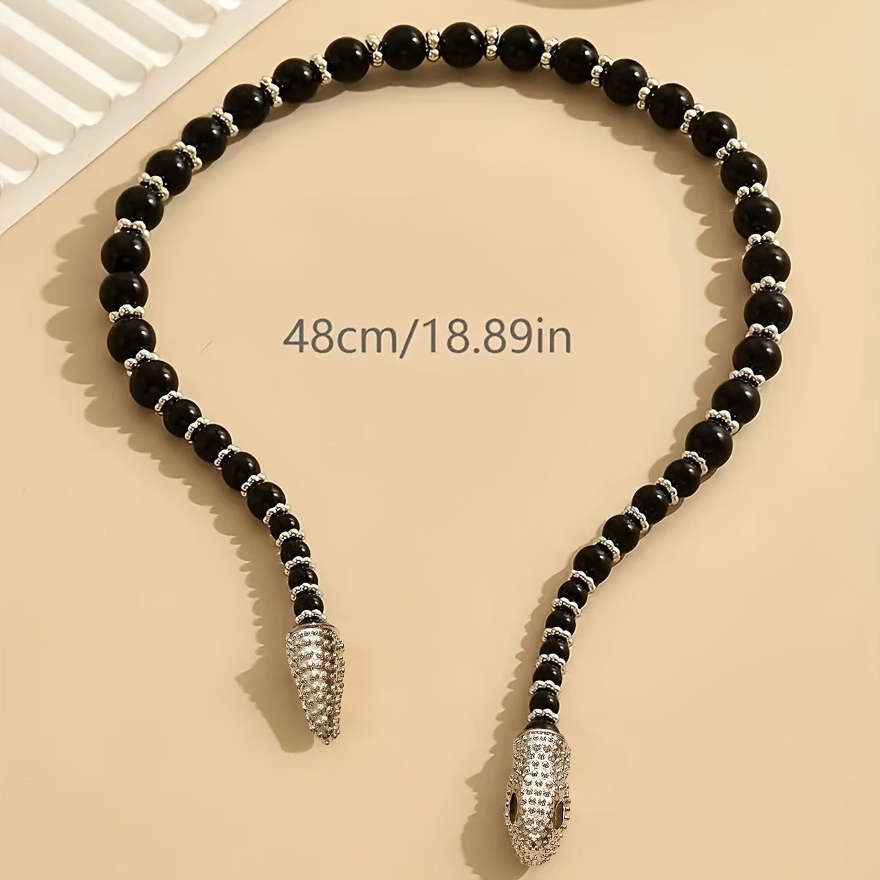 Snake-shaped Jewelry: European and American Cross-border Hot Selling, Mysterious Fashion Personality Beaded Necklace