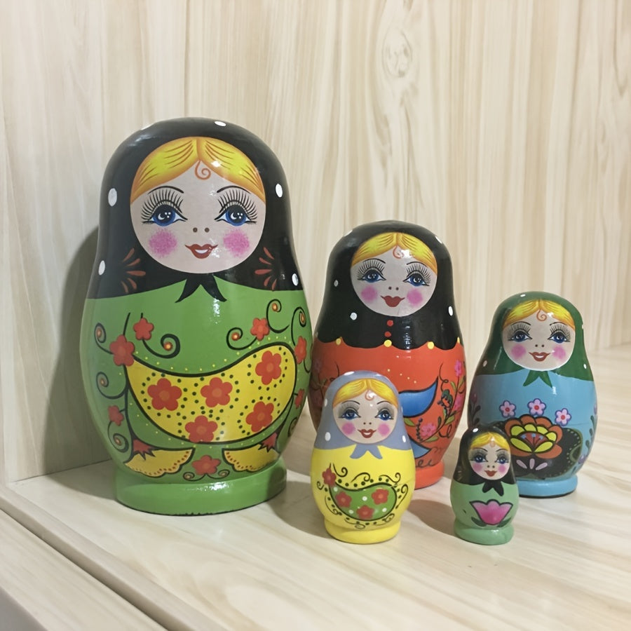 Handcrafted nesting dolls: Ideal toy gift for kids on any occasion.