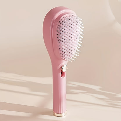 Magic Retractable Hair Comb: Anti-Static, Portable Scalp Massage Brush for All Hair Types, Easy Detangling & Styling, Durable Rubber Bristles