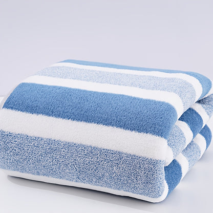 73.0cm x 32.99cm Striped Towel Set: Quick-drying, absorbent, and skin-friendly bath towels. Perfect for home bathrooms and ideal as Valentine's Day gifts.