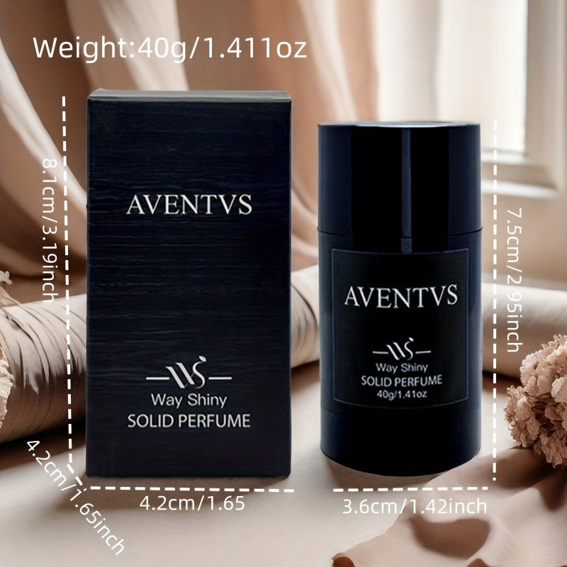 AVENTVS Men'S Pheromone Solid Perfume, Fruity Floral Scent, 1.5 fl oz for Dating & Daily Wear.