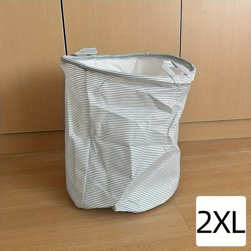 Foldable Storage Basket made from Non Woven fabric, perfect for dirty laundry in the bathroom or as a toy storage bucket.