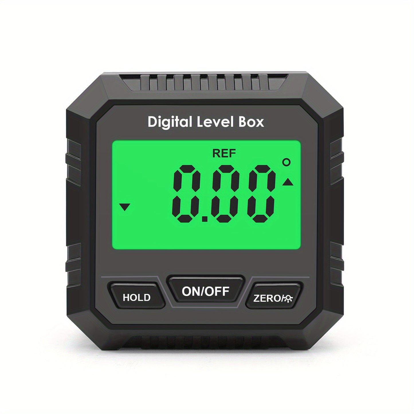 1pc Digital Protractor with LCD Backlight, Magnetic Base, and Mini Inclinometer.