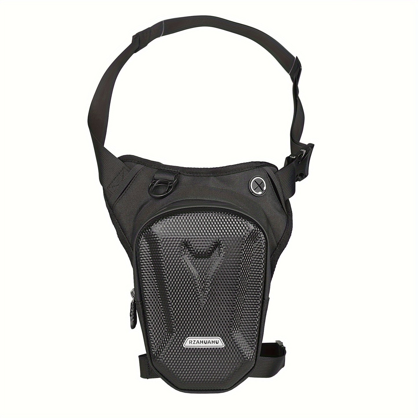 Men's waterproof tactical motorcycle leg bag for riding