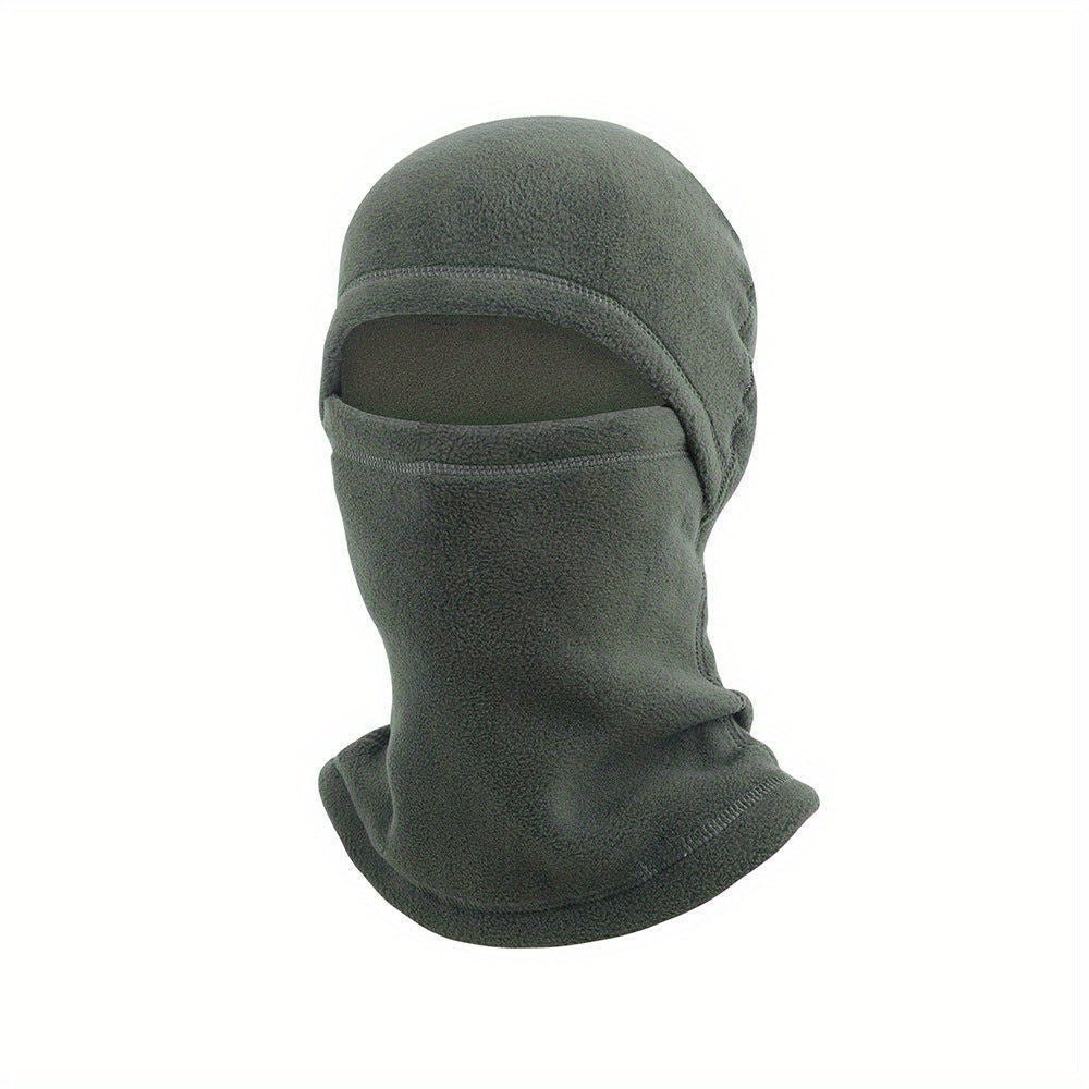 Stay warm and stylish with the 1pc Thermal Mask Multi-functional Windproof Ski Hat. Made with Polar Fleece, this sports warm hood is the perfect choice for gifts.