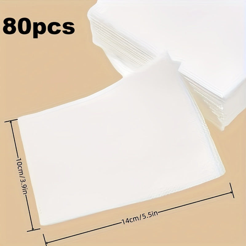 Non-woven fabric laundry sheets prevent fading and brighten clothes, suitable for mixed washing.