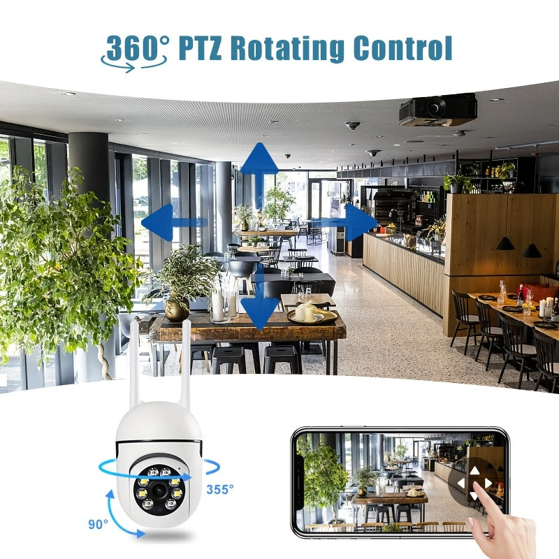 Introducing the YIIYRY 1080P HD Smart WiFi Camera – The Ultimate Wall-Mounted Security System with Enhanced Features! Enjoy 2-Way Audio, Night Vision, Motion Detection, Remote Viewing, and Smartphone Compatibility. USB Powered for Convenient Use.