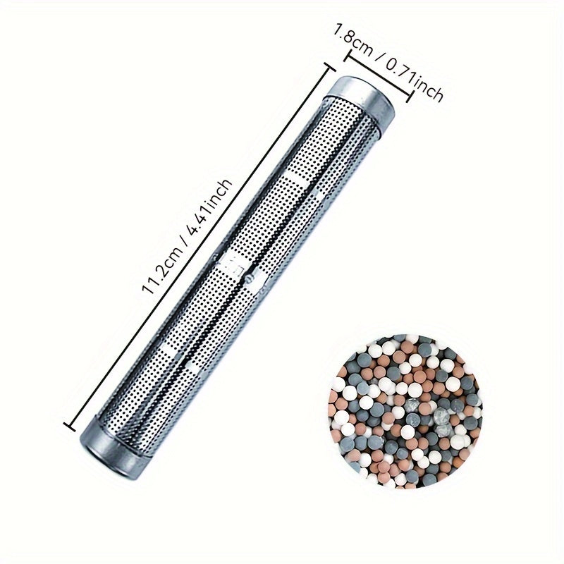 Portable Hydrogen & Mineral Energy Water Filter Stick - Stainless Steel, No Electricity Required, Perfect New Year's Gift