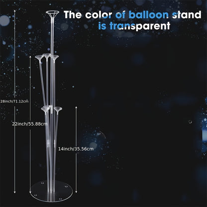 Table balloon stands in either 2 or 4 sets.