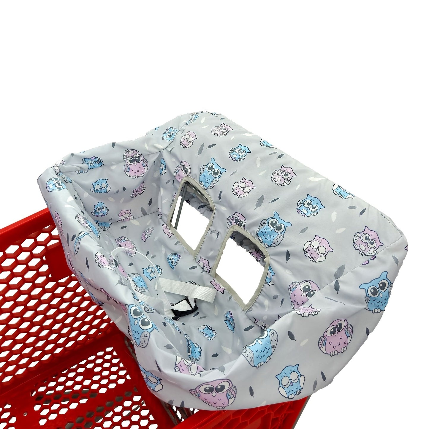 Cushion for Shopping Cart Seat and High Chair in Baby Supermarket with Waterproof Small Broken Flowers Design - Perfect for Halloween, Thanksgiving, and Christmas Gift