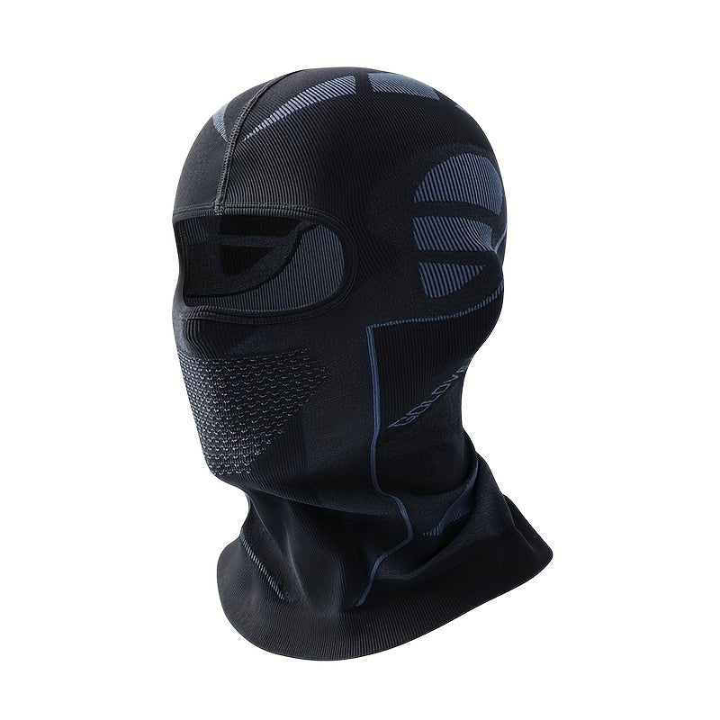 Winter Sports Ski Mask Neck Warmer is a popular choice for outdoor activities such as cycling. Made with windproof and breathable fabric, this face shield is available in a solid color option.