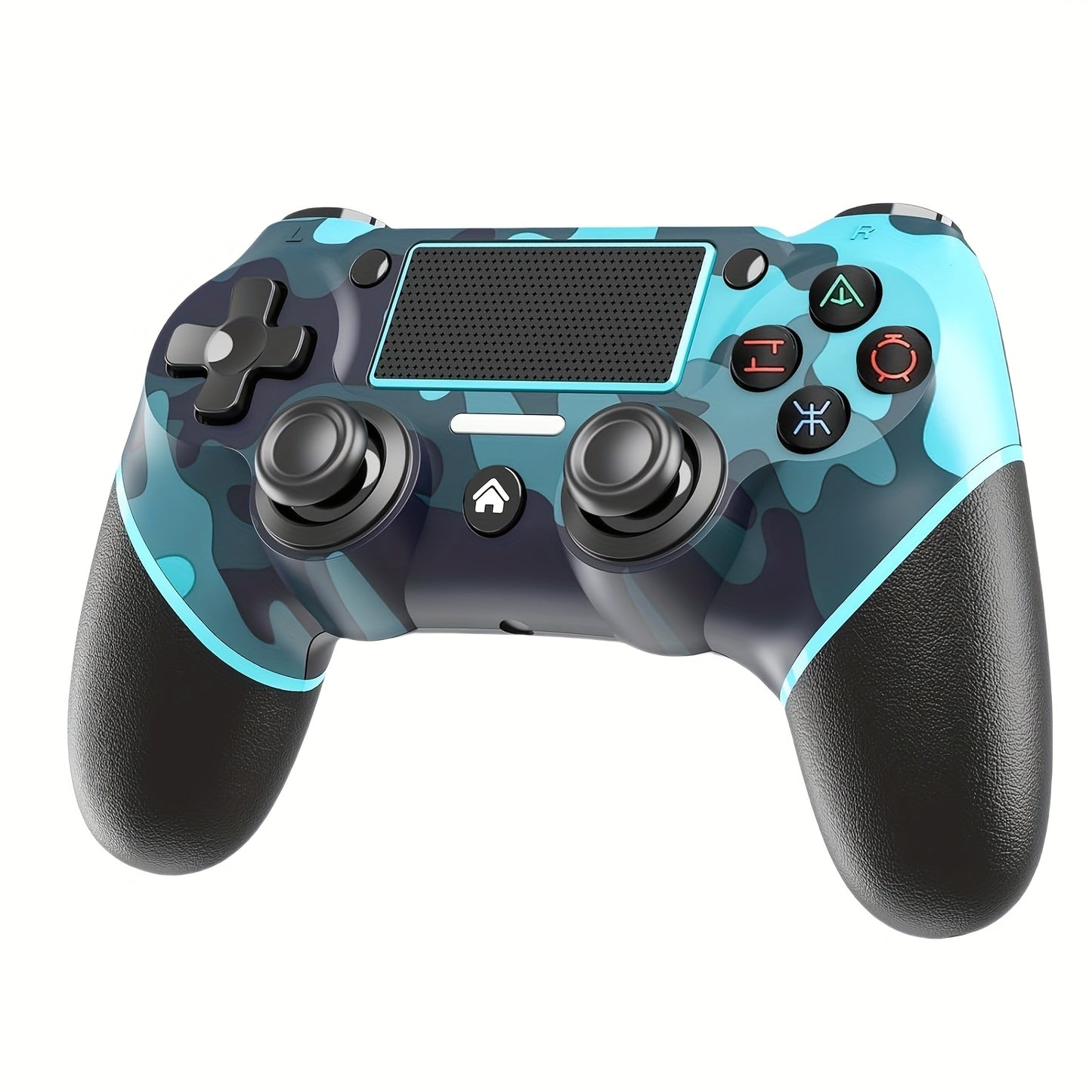 PS4 Wireless Controller with USB Cable, Dual Vibration, 6-Axis Motion Controls, Rechargeable 600mAh Battery, 3.5mm Audio Jack, Multi-Touchpad, Share Button - Compatible with