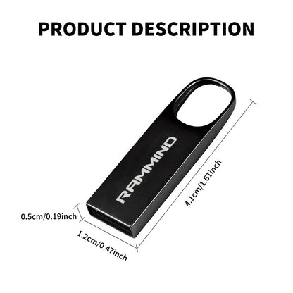 USB 2.0 High-speed Flash Drives available in various capacities for multiple devices - Safely store your documents!