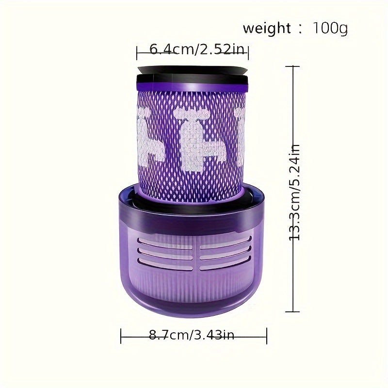 Comparison between 2 Alternatives for Dyson V12 Test Ultra-Thin Wireless Vacuum Filter, Similar to Part 971517-01