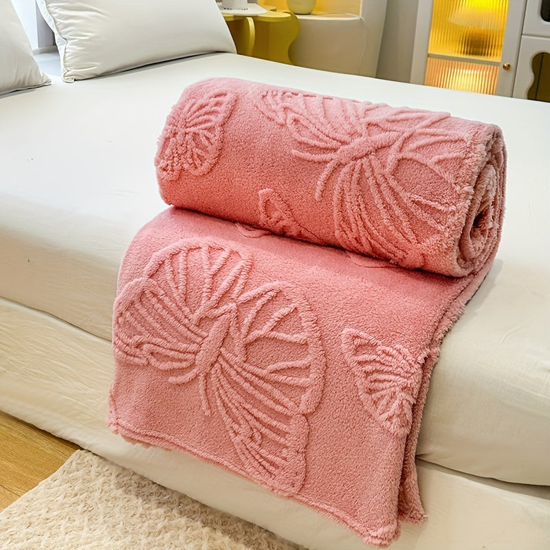 1 piece of a 3D butterfly milk fleece throw blanket that is suitable for various uses such as a flannel blanket, bed blanket, nap blanket, throw pillow blanket, sofa blanket, camping blanket, air conditioning blanket, office blanket. This versatile