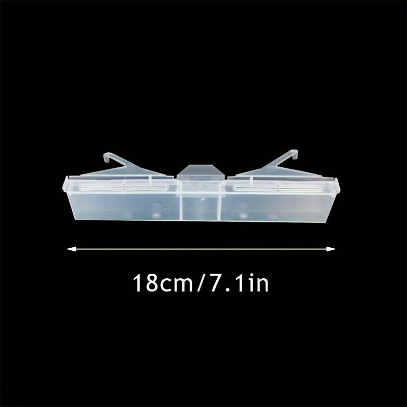 12pc White Beetle & Mite Traps for Beekeeping, Dual-Section Design, Battery-Free - Perfect for Farming